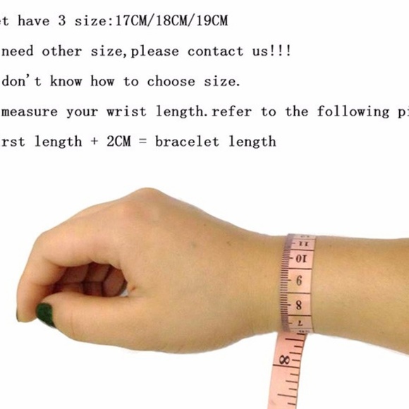 BB17 | Boho Turquoise Tassel Pendant Bracelet - Picture 3 of 3